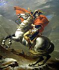 Napoleon at the St. Bernard Pass by Jacques-Louis David